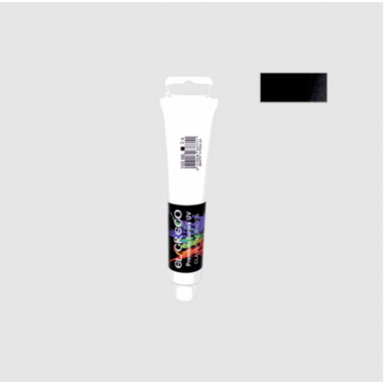EL GRECO ΧΡΩΜΑ ΑΚΡΥΛΙΚΟ 100ml BLACK CARBON